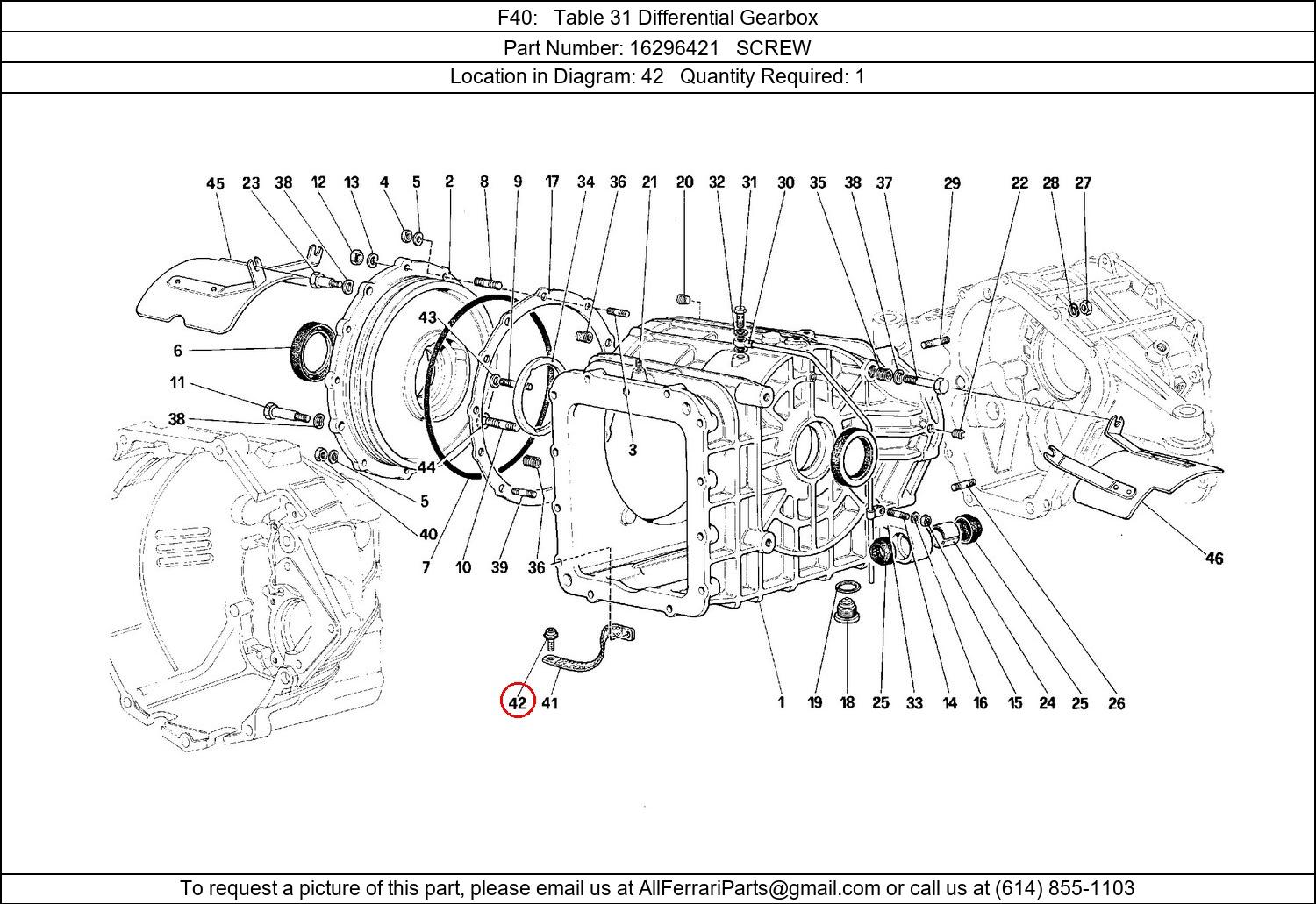 Ferrari Part 16296421