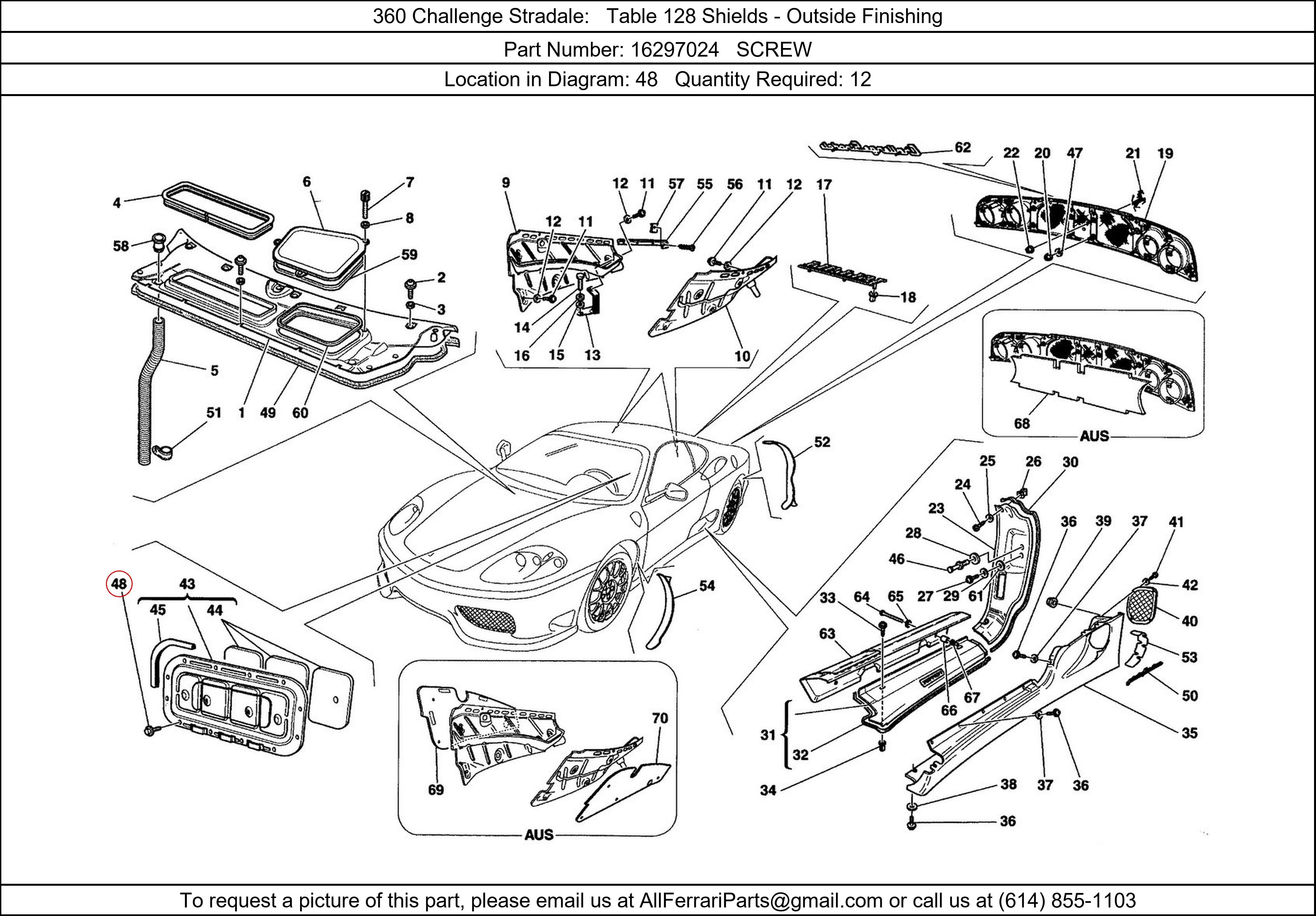 Ferrari Part 16297024