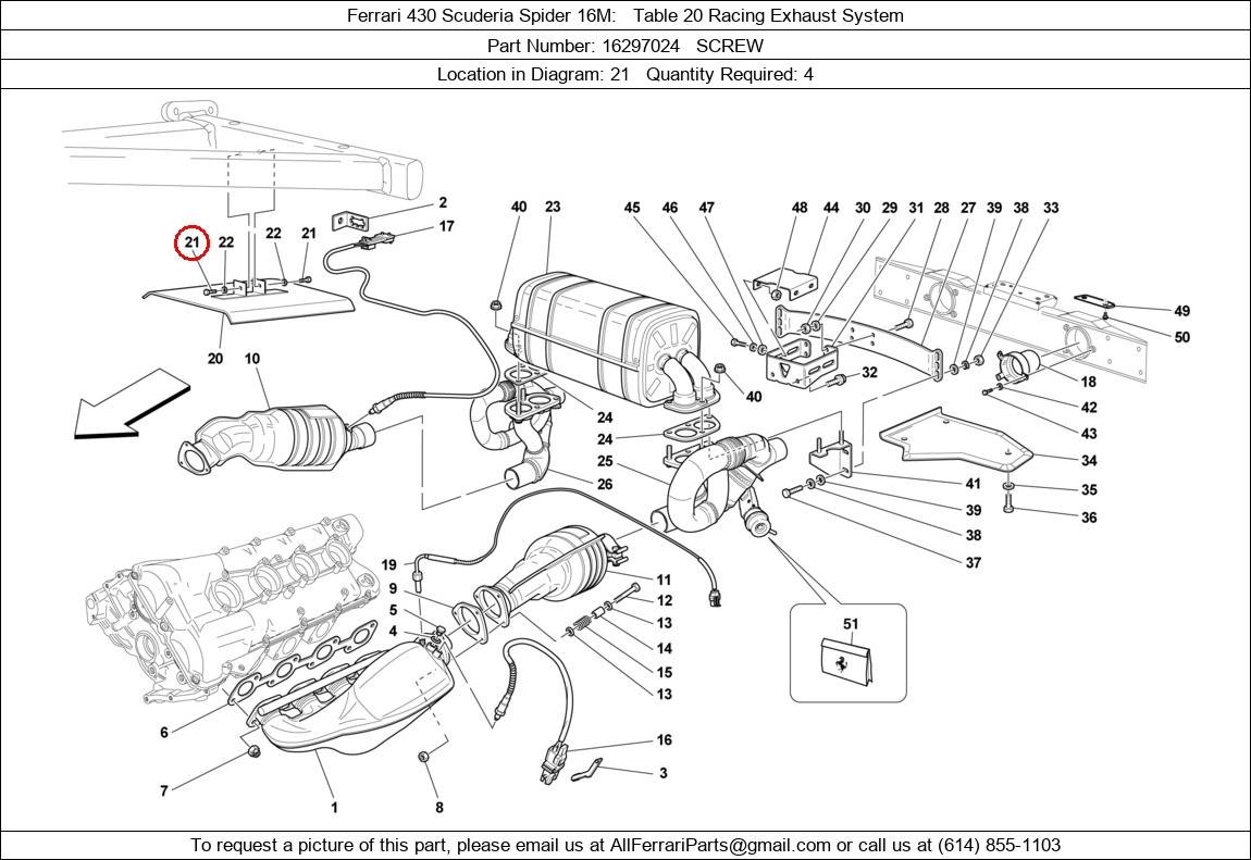 Ferrari Part 16297024