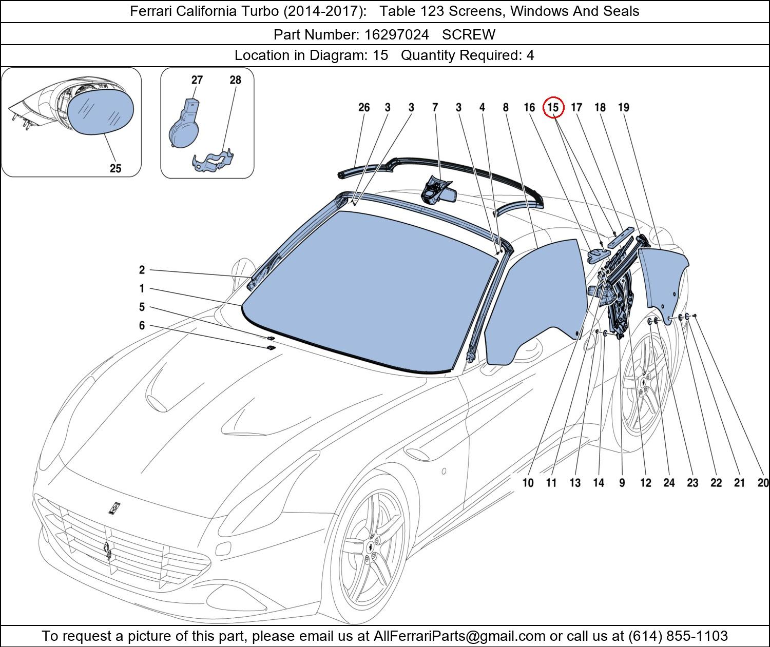 Ferrari Part 16297024