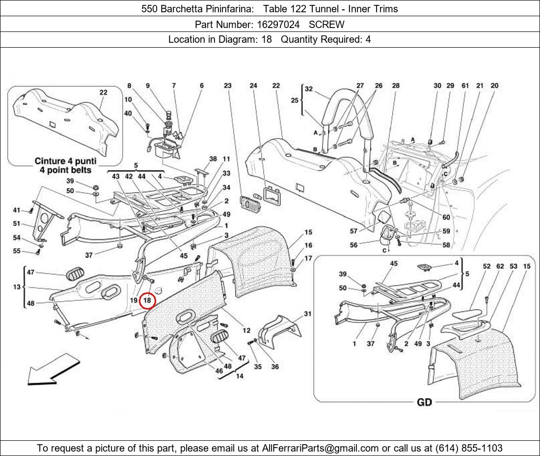 Ferrari Part 16297024