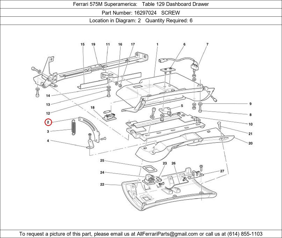 Ferrari Part 16297024