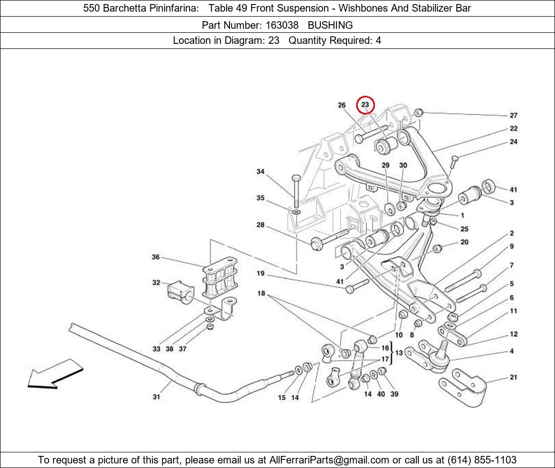 Ferrari Part 163038