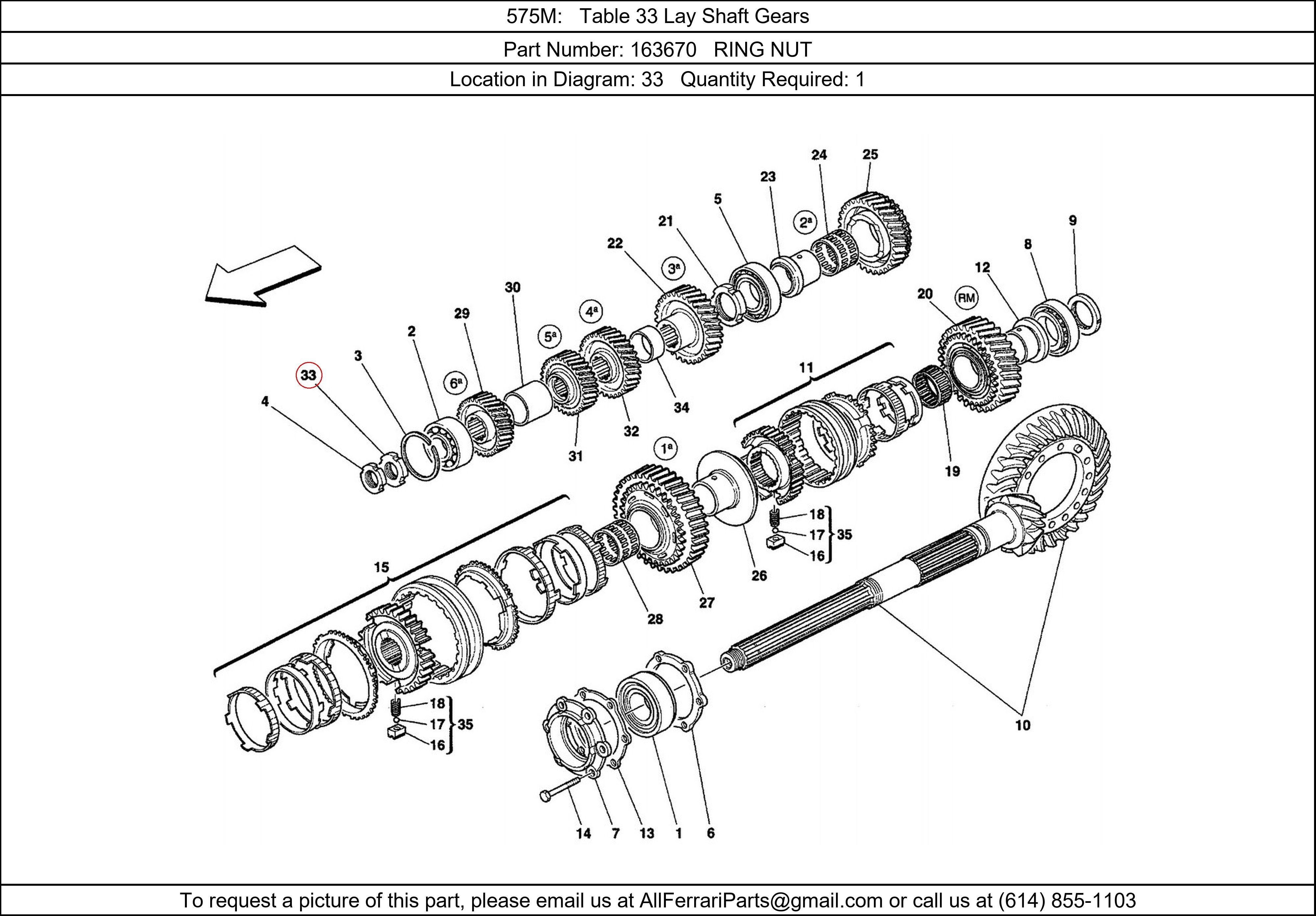 Ferrari Part 163670
