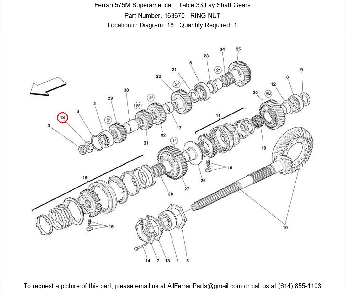 Ferrari Part 163670