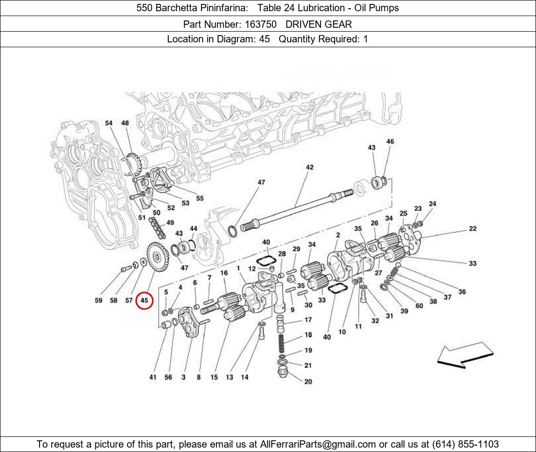 Ferrari Part 163750