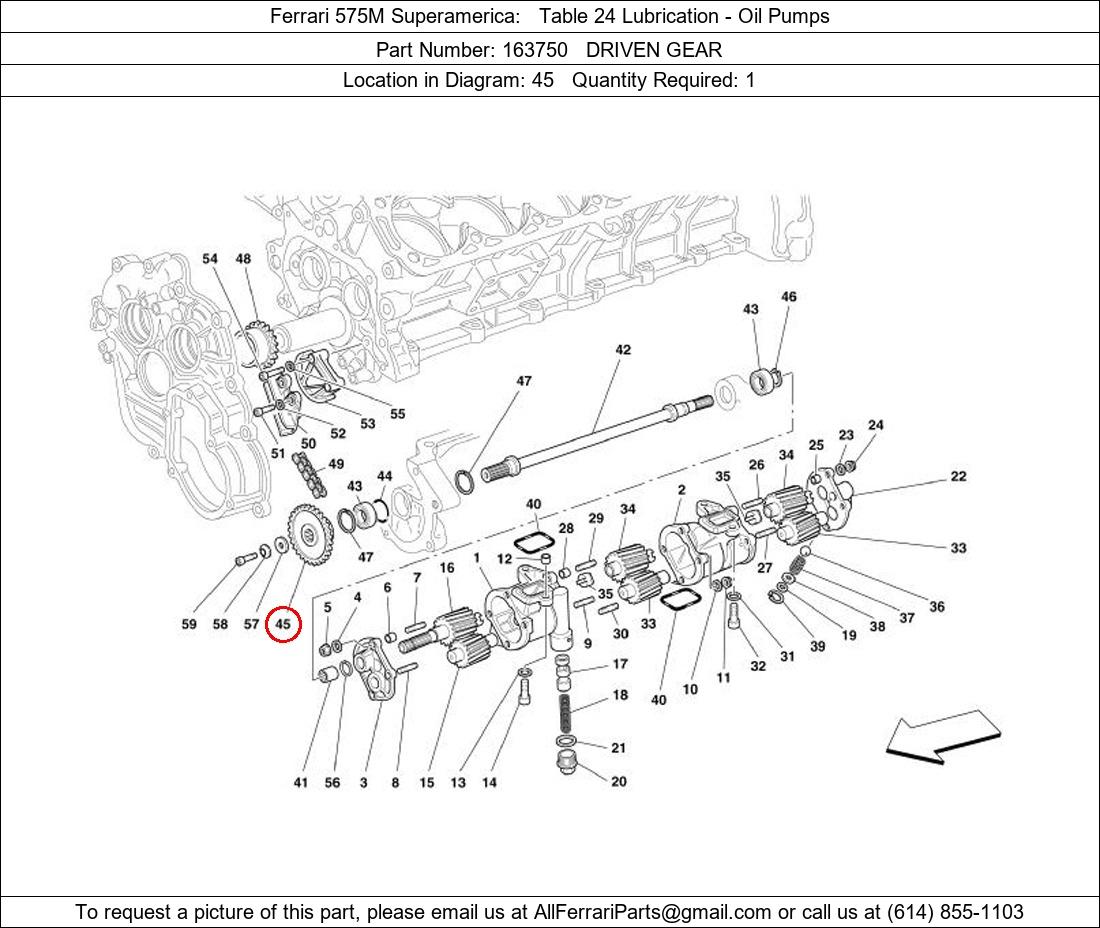 Ferrari Part 163750