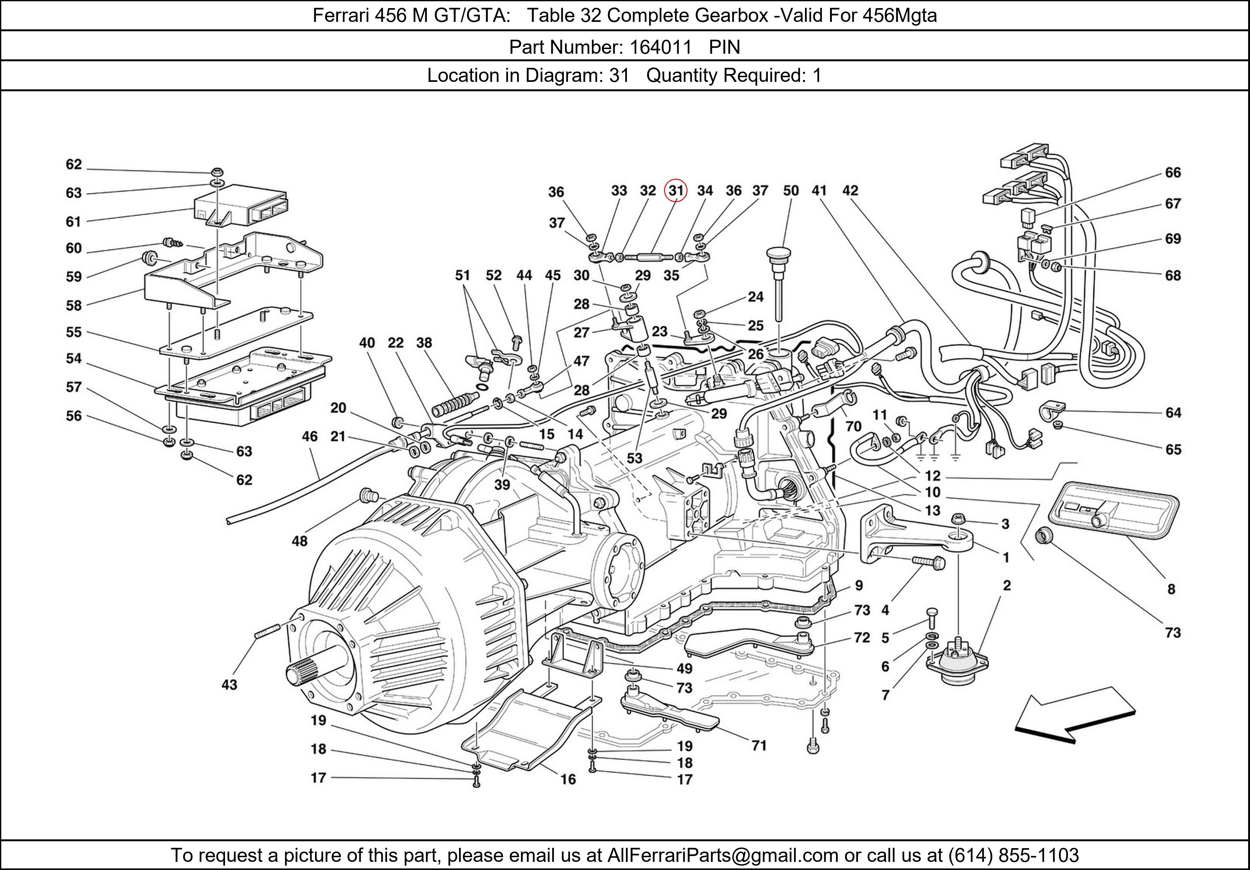 Ferrari Part 164011