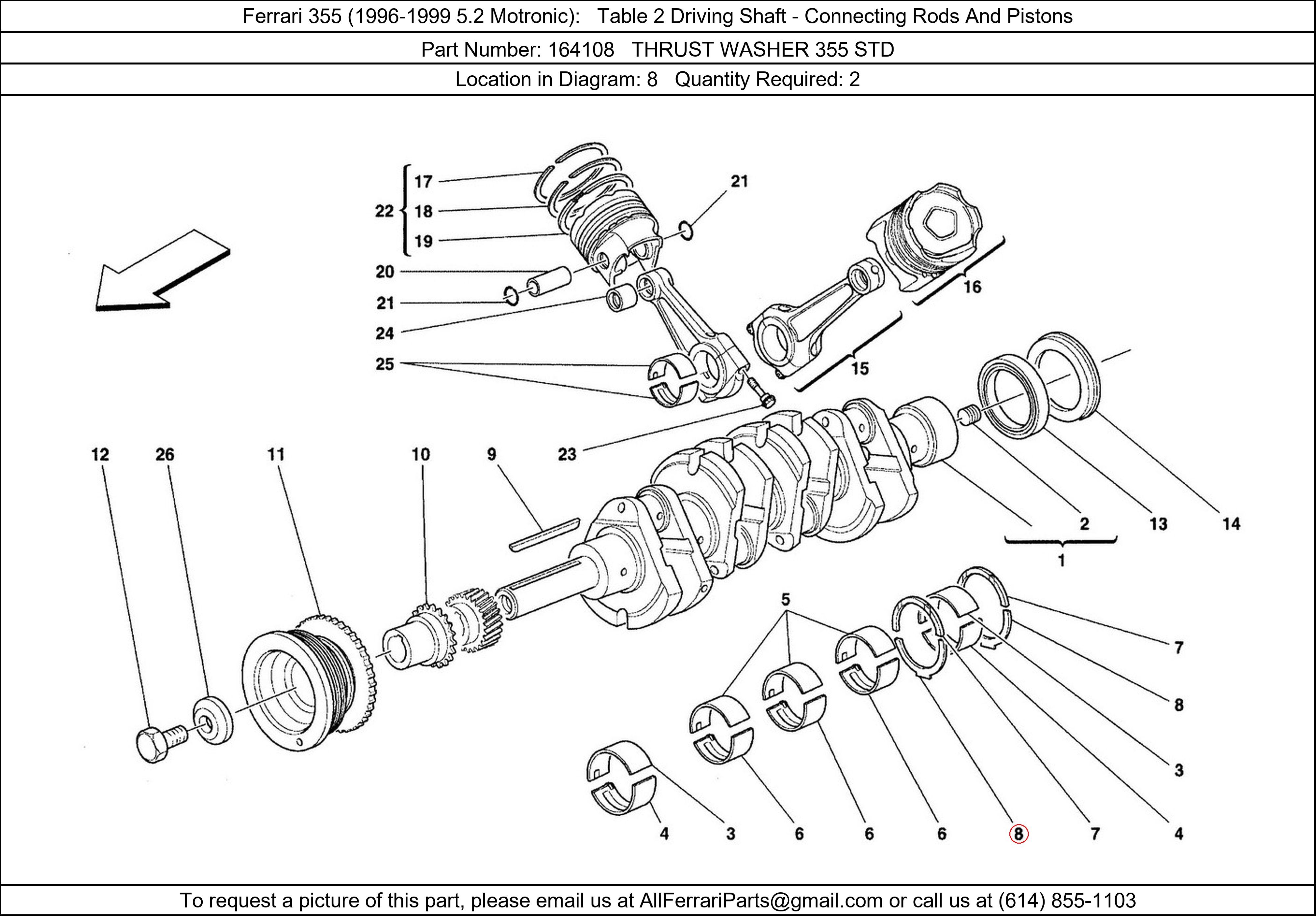 Ferrari Part 164108