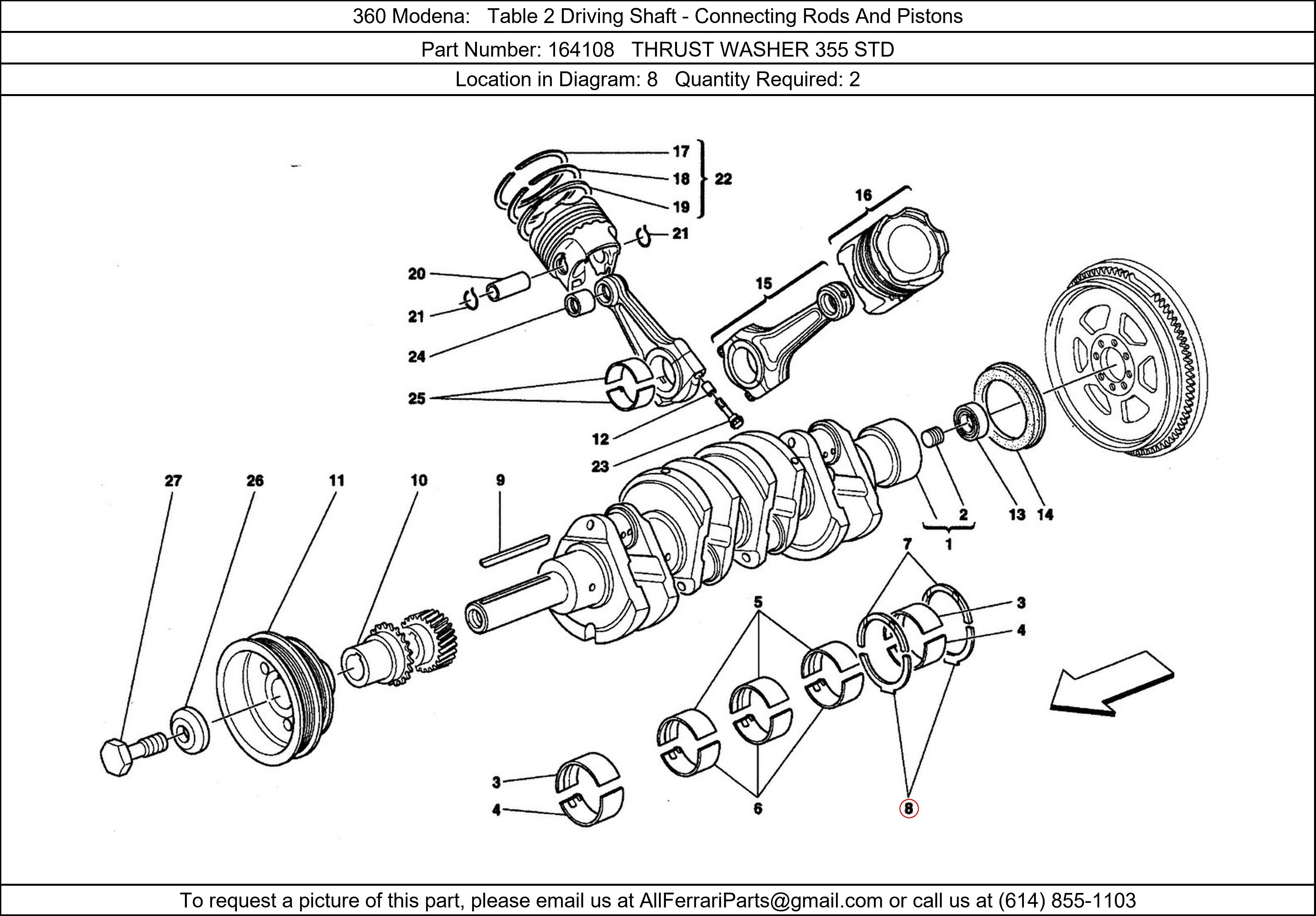 Ferrari Part 164108