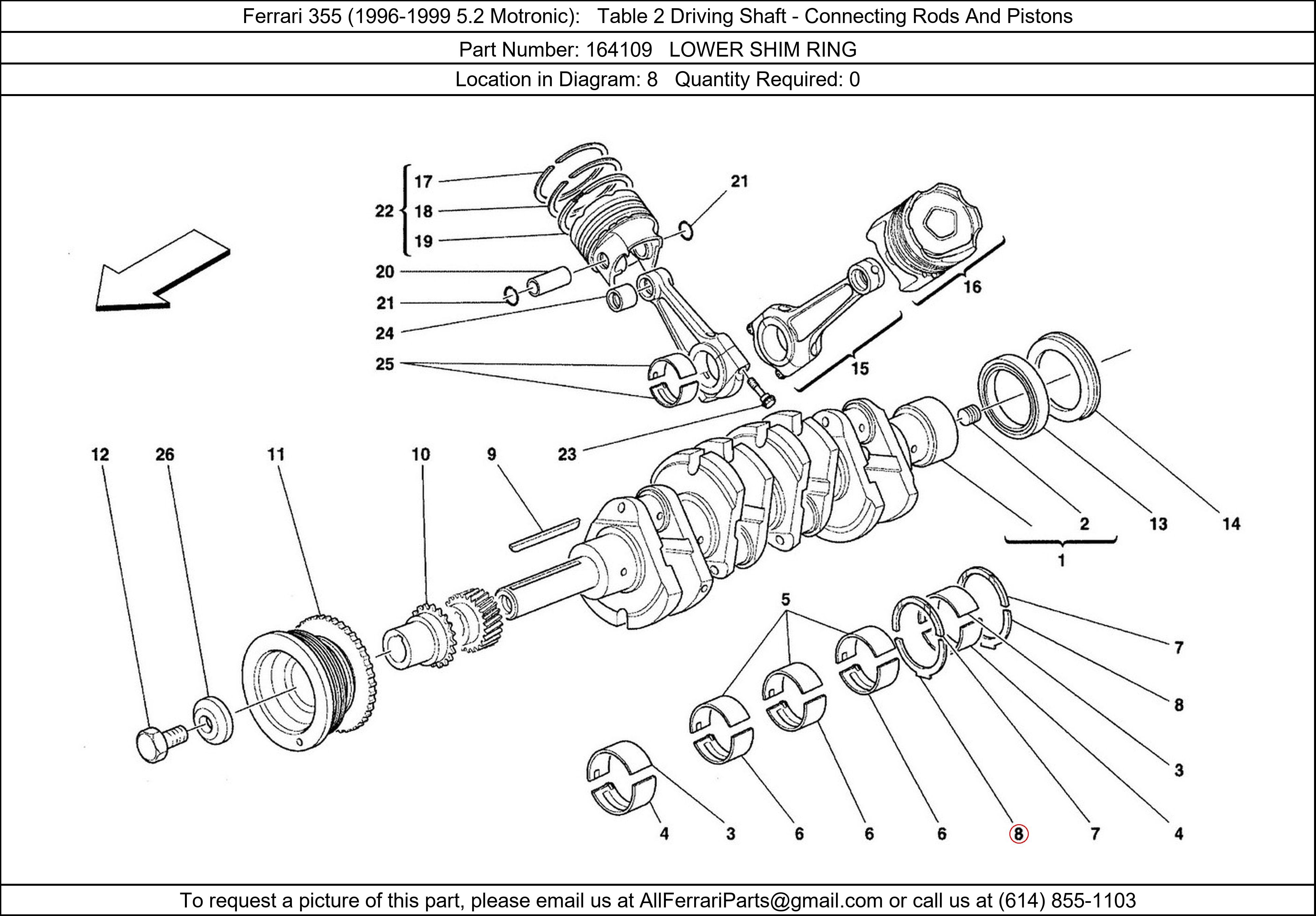 Ferrari Part 164109