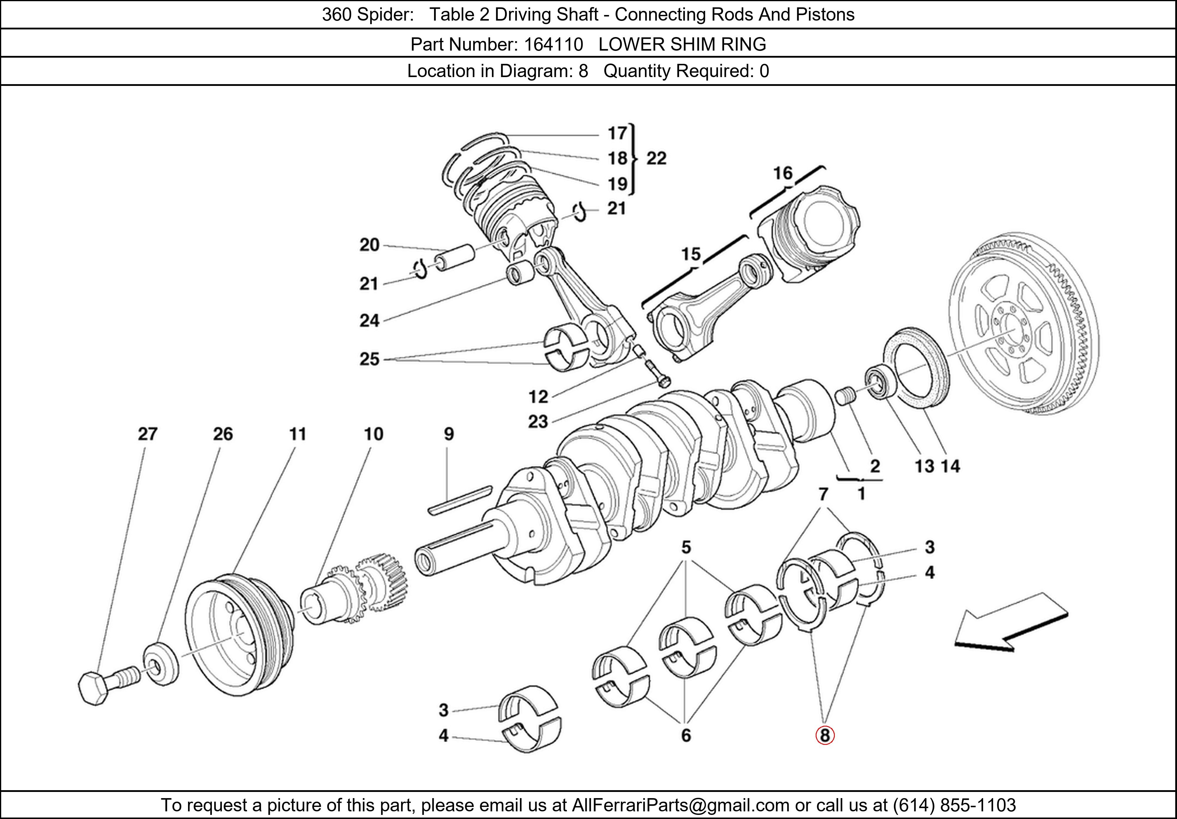 Ferrari Part 164110