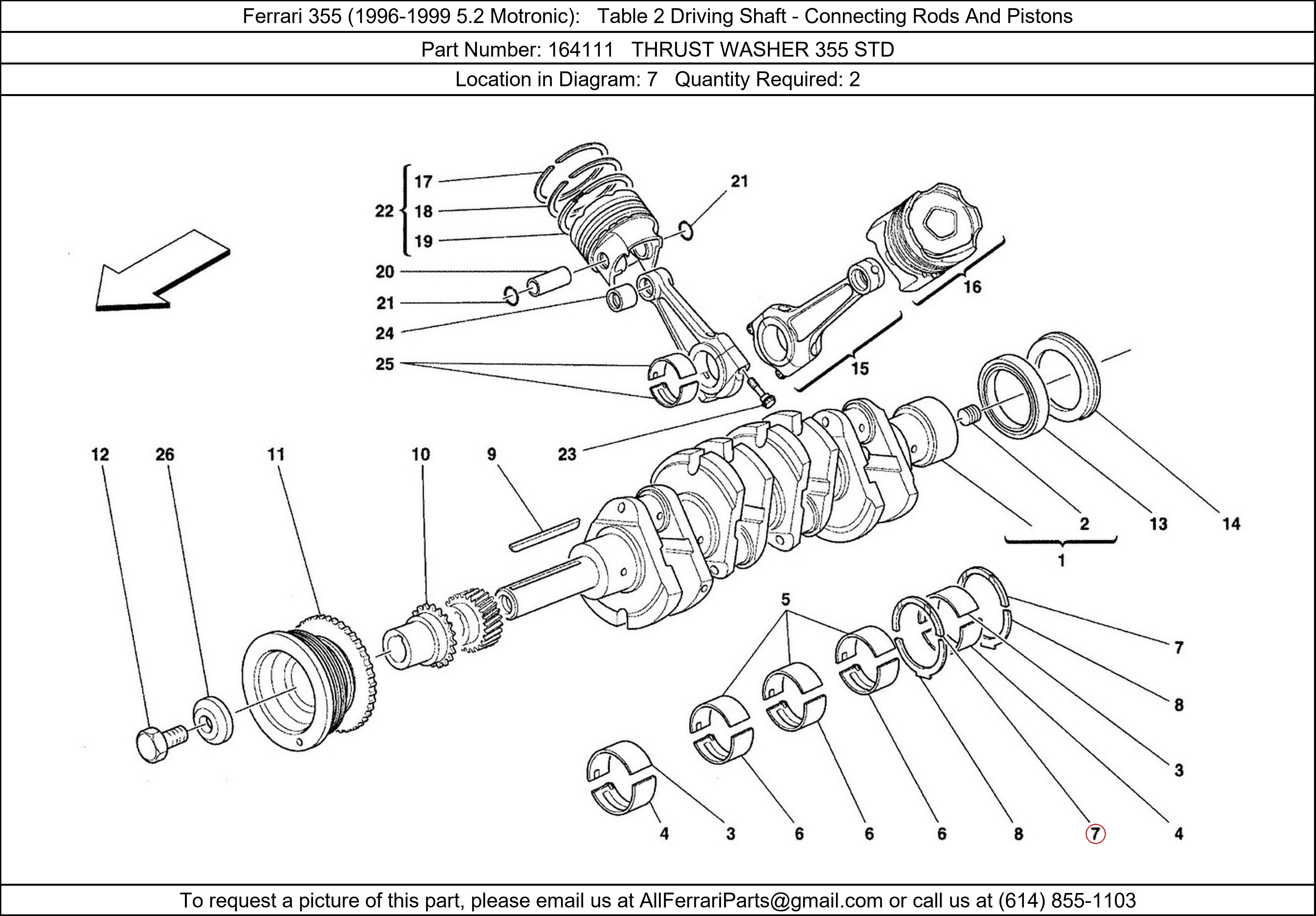 Ferrari Part 164111