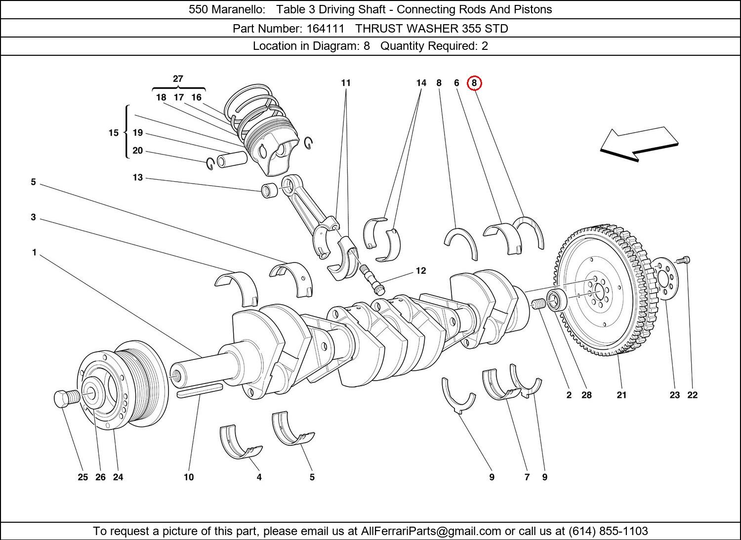 Ferrari Part 164111