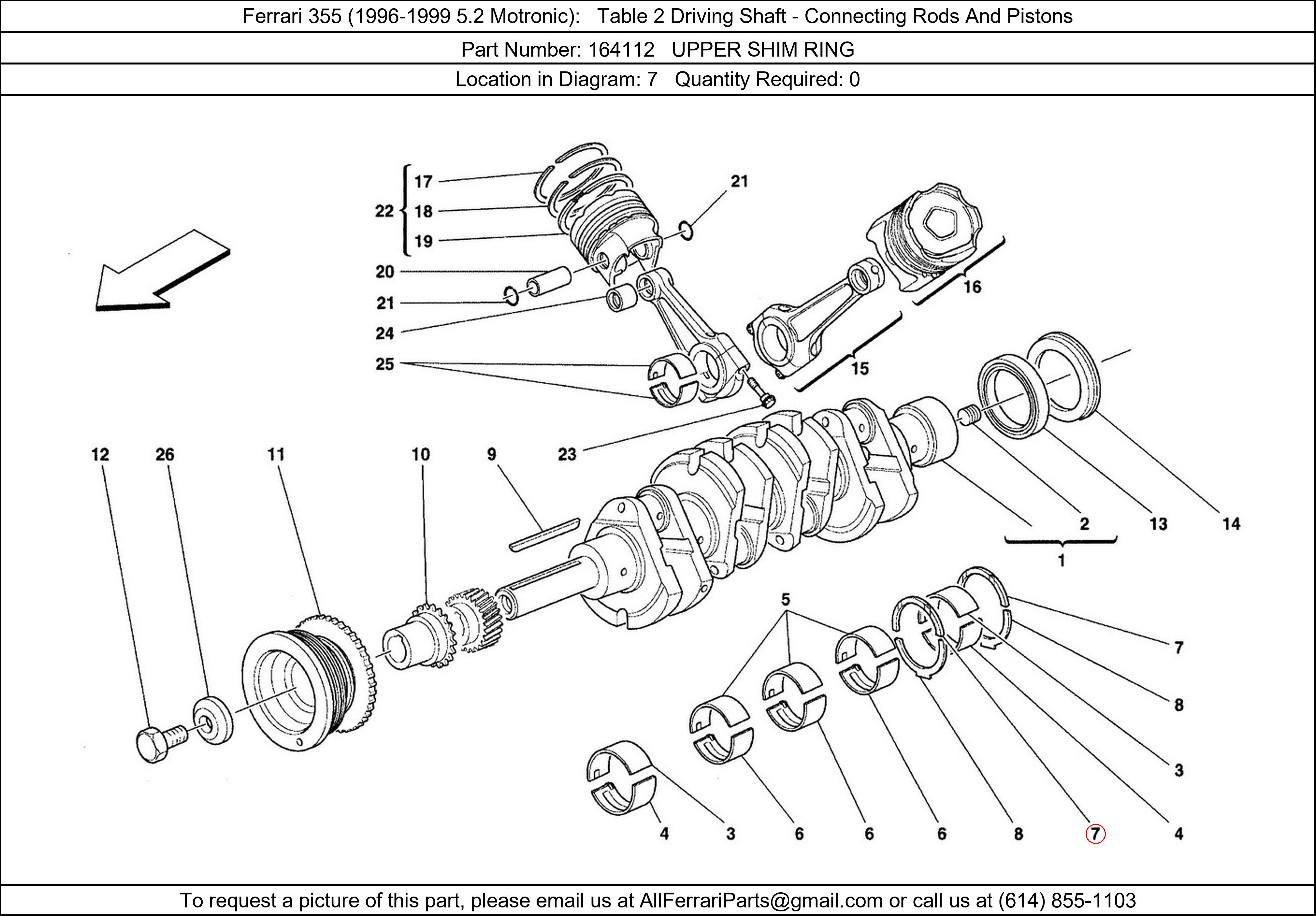 Ferrari Part 164112