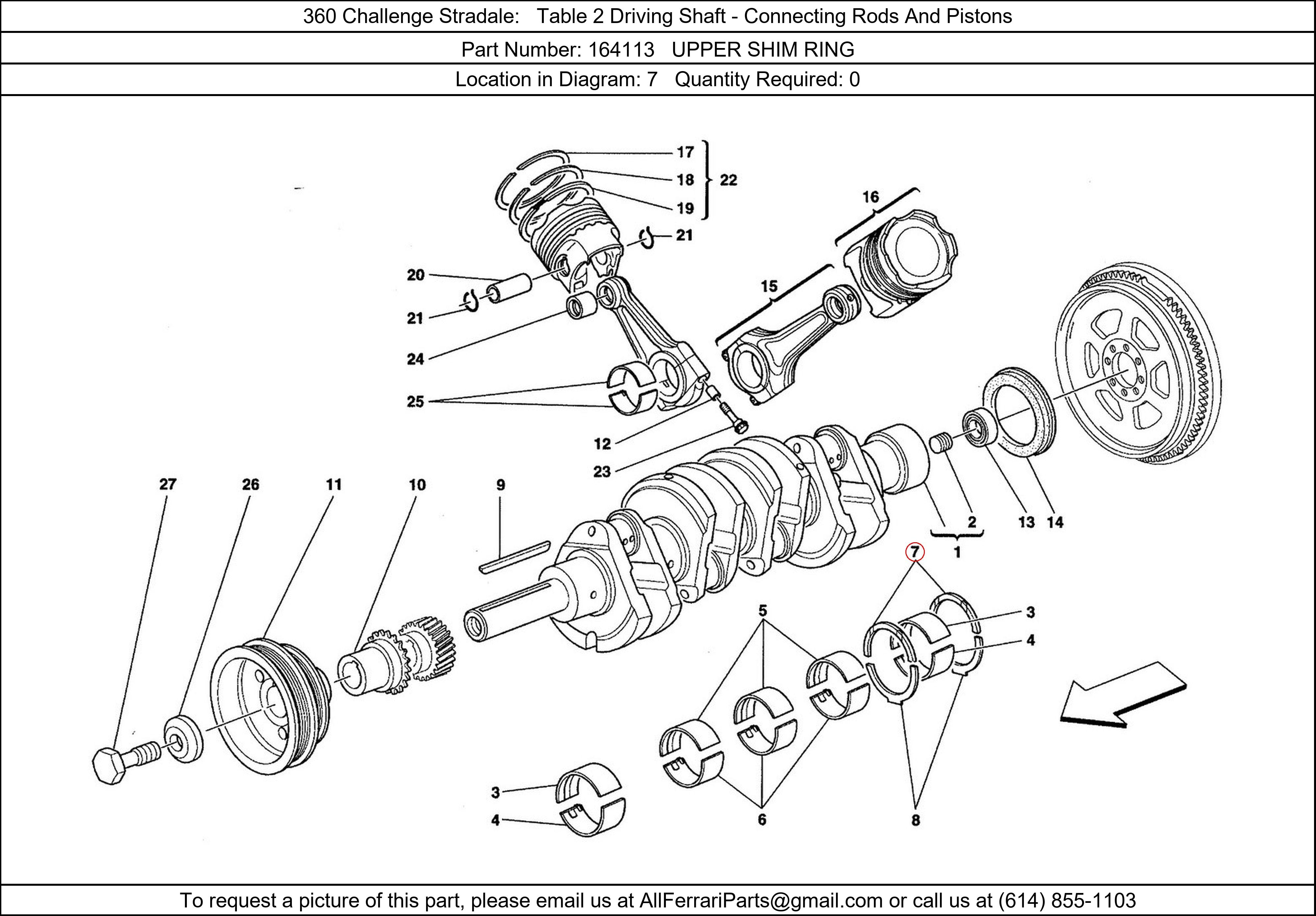 Ferrari Part 164113