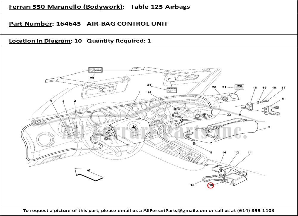 Ferrari Part 164645