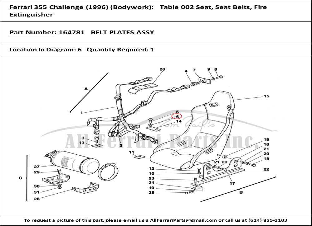 Ferrari Part 164781