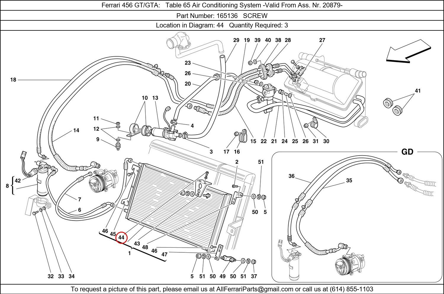 Ferrari Part 165136