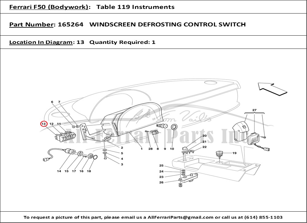 Ferrari Part 165264