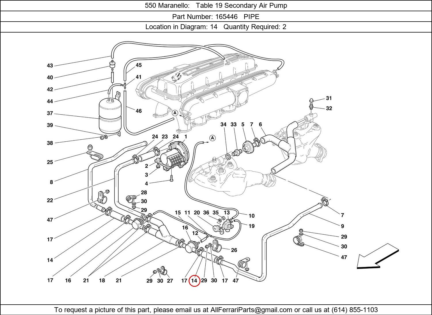 Ferrari Part 165446