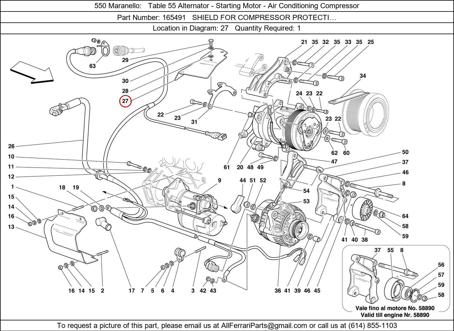 Ferrari Part 165491