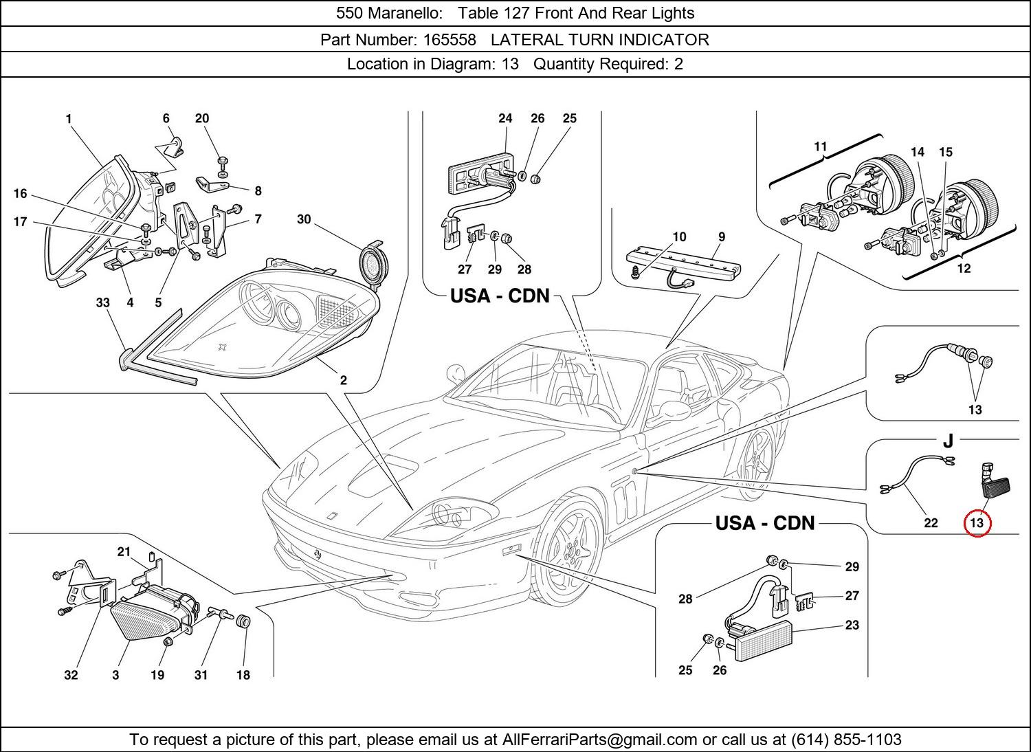 Ferrari Part 165558