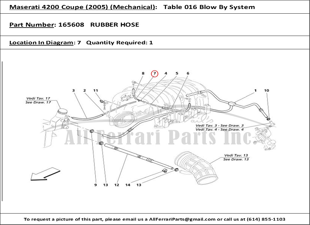 Ferrari Part 165608