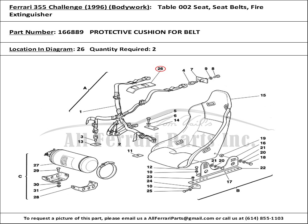 Ferrari Part 166889