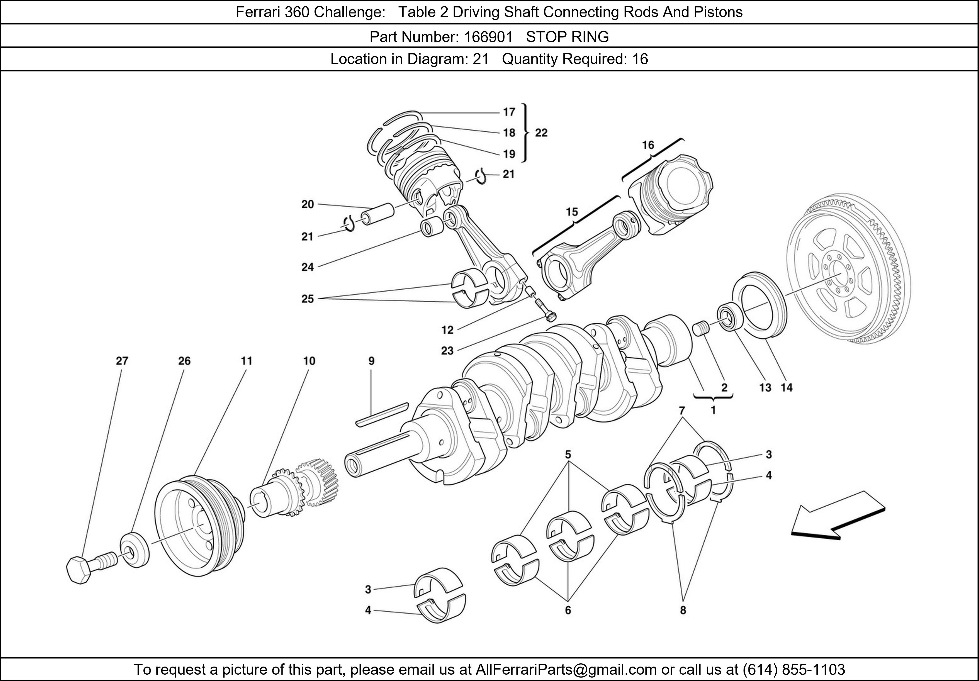 Ferrari Part 166901