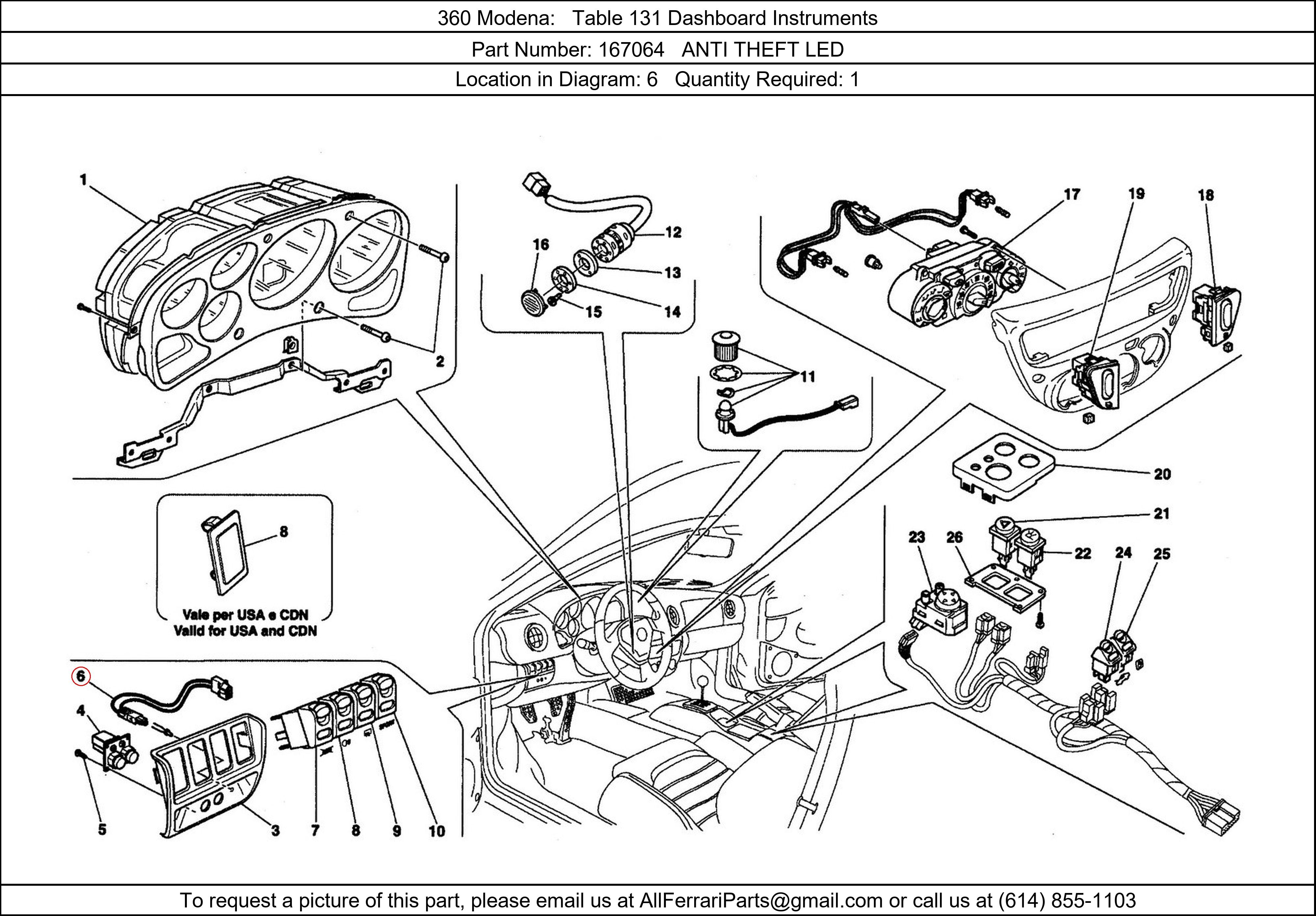 Ferrari Part 167064