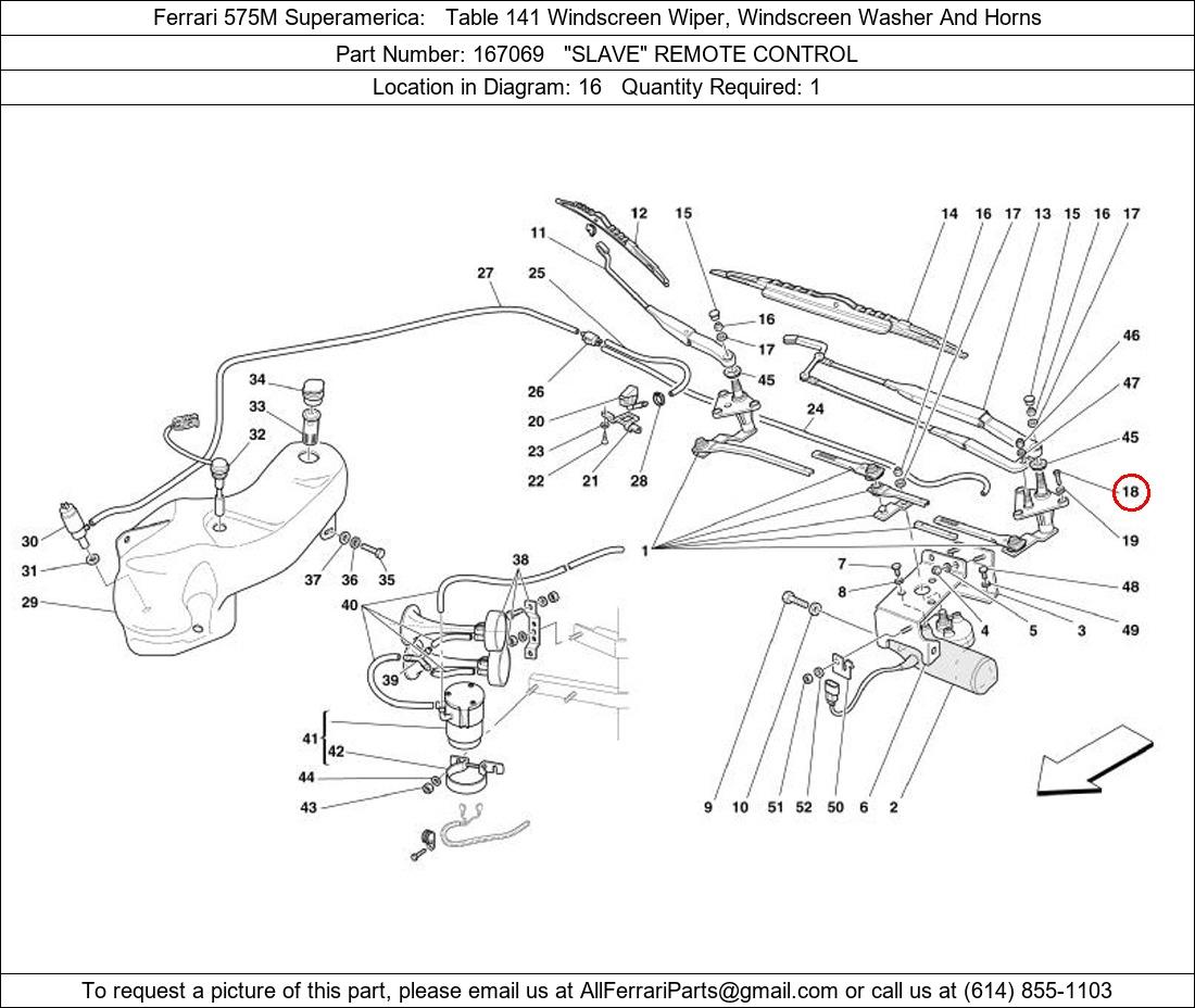 Ferrari Part 167069