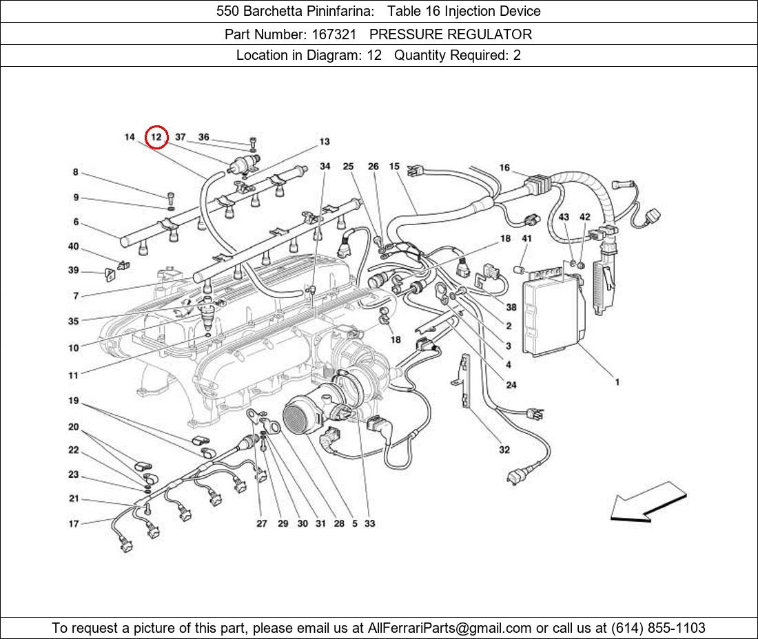 Ferrari Part 167321