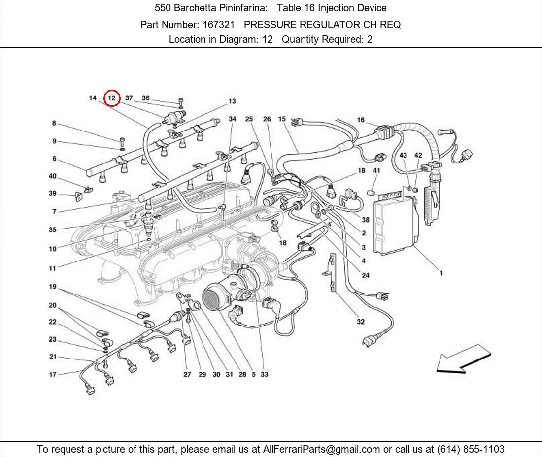 Ferrari Part 167321