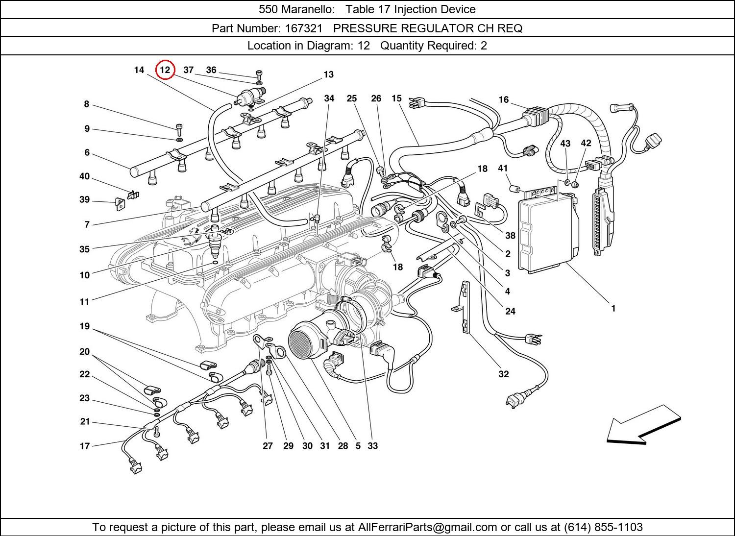 Ferrari Part 167321