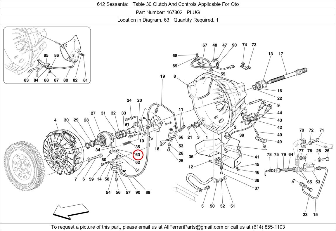 Ferrari Part 167802