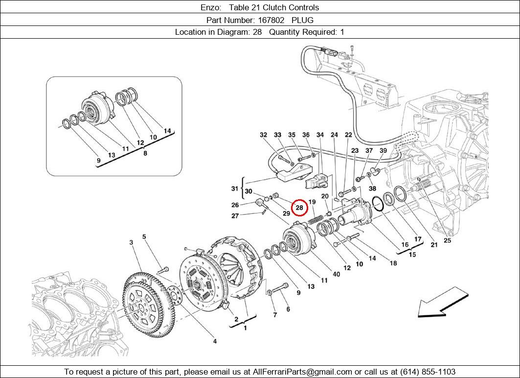 Ferrari Part 167802