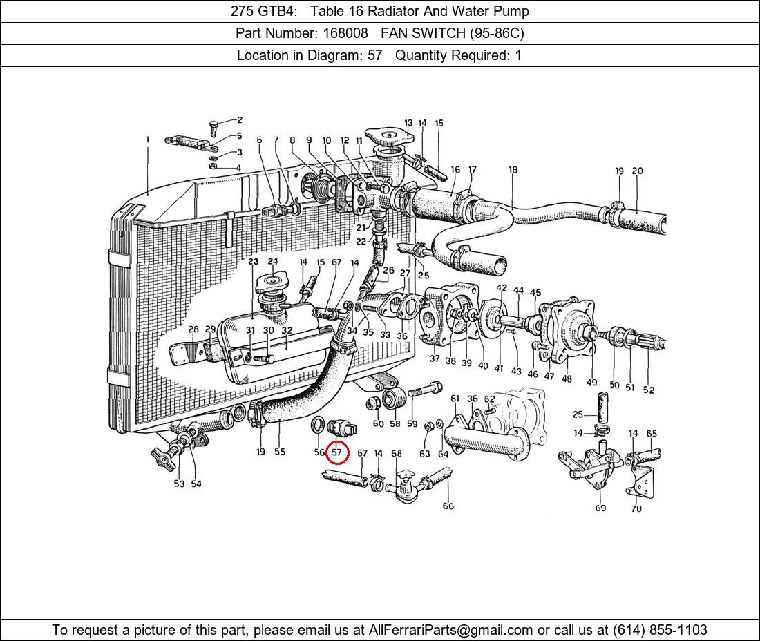 Ferrari Part 168008