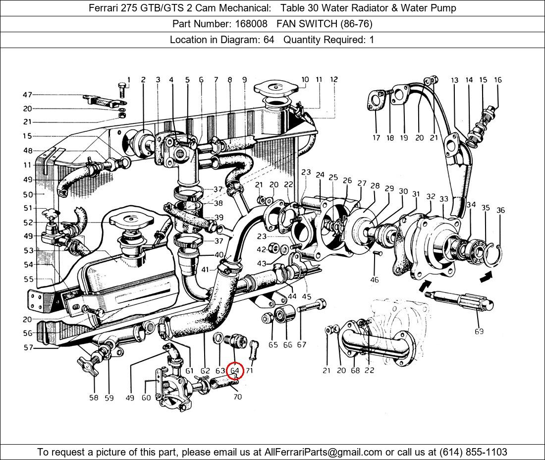 Ferrari Part 168008