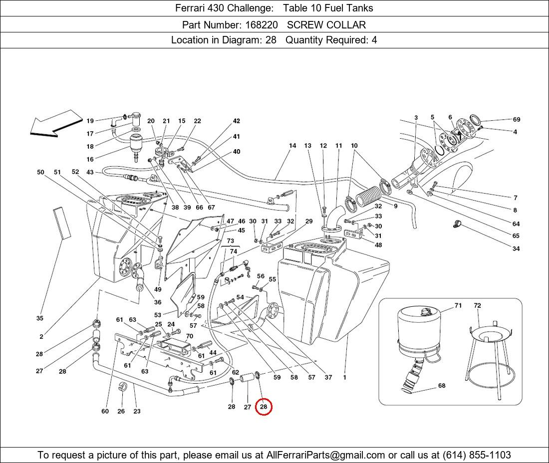 Ferrari Part 168220