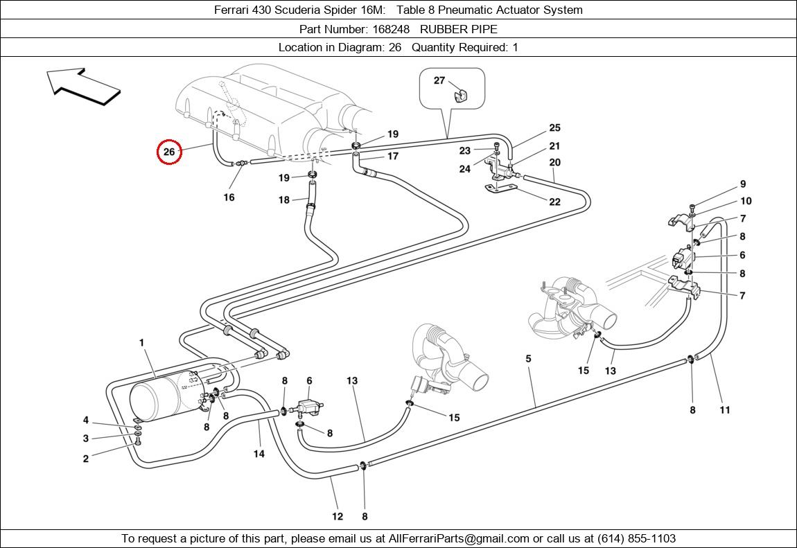 Ferrari Part 168248