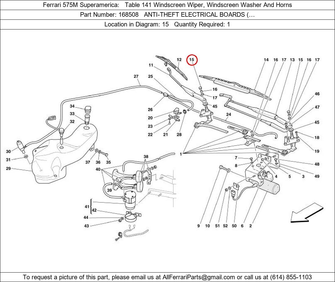 Ferrari Part 168508