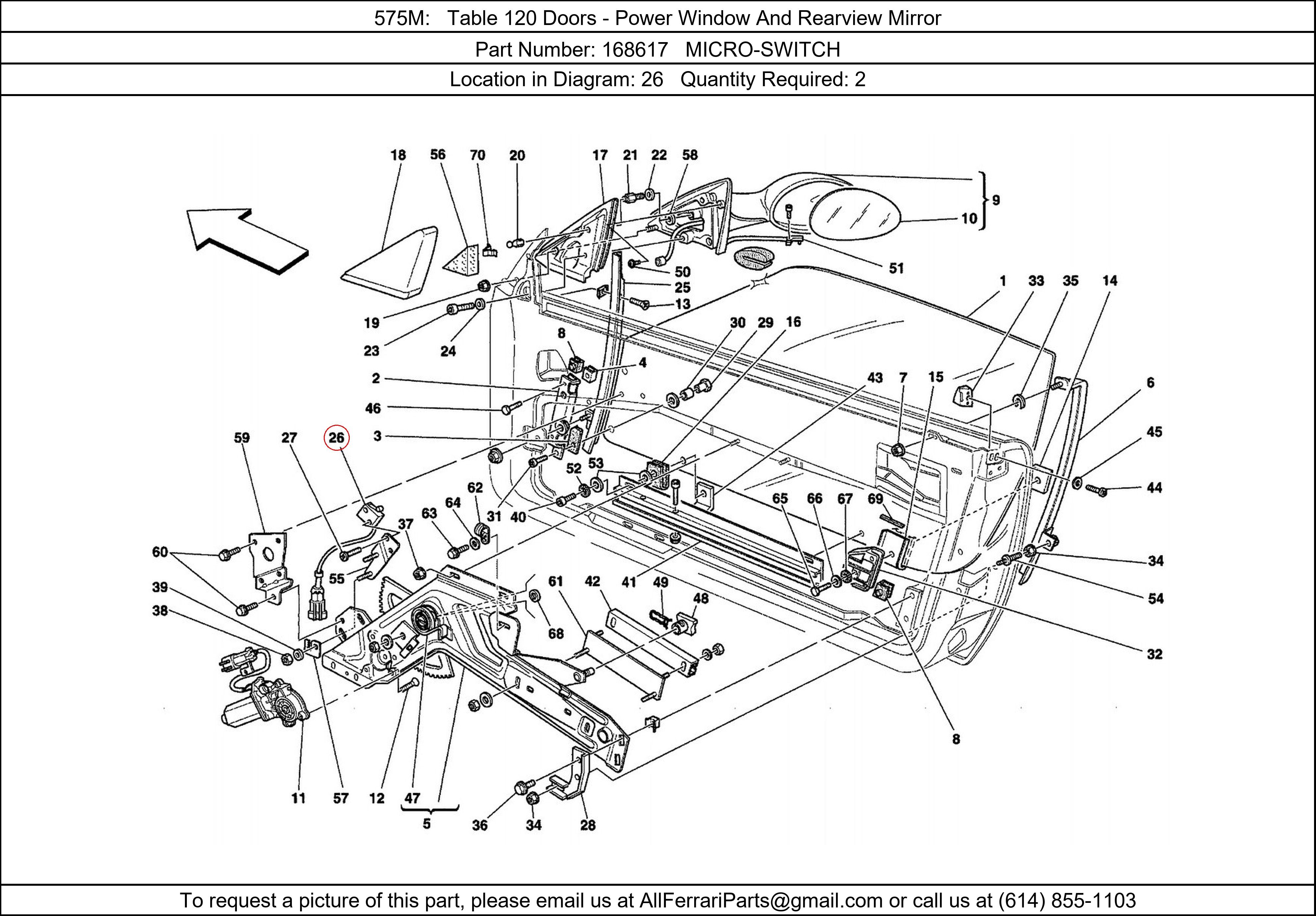 Ferrari Part 168617