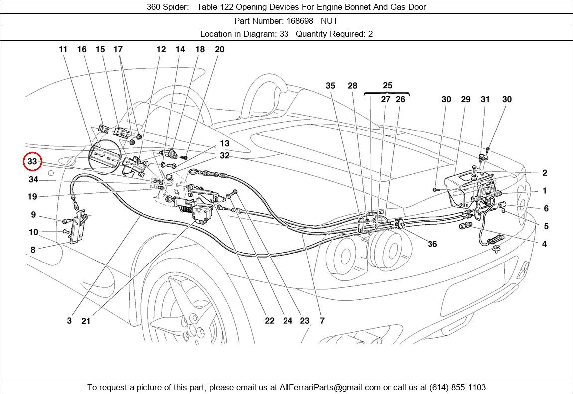 Ferrari Part 168698