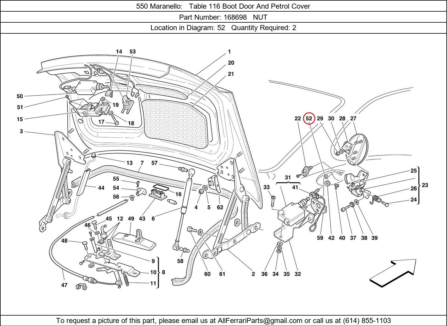 Ferrari Part 168698