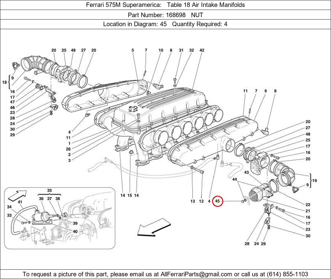 Ferrari Part 168698