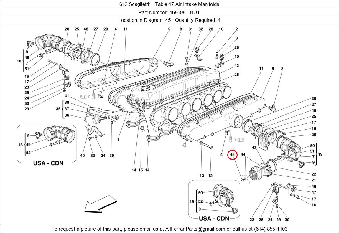 Ferrari Part 168698