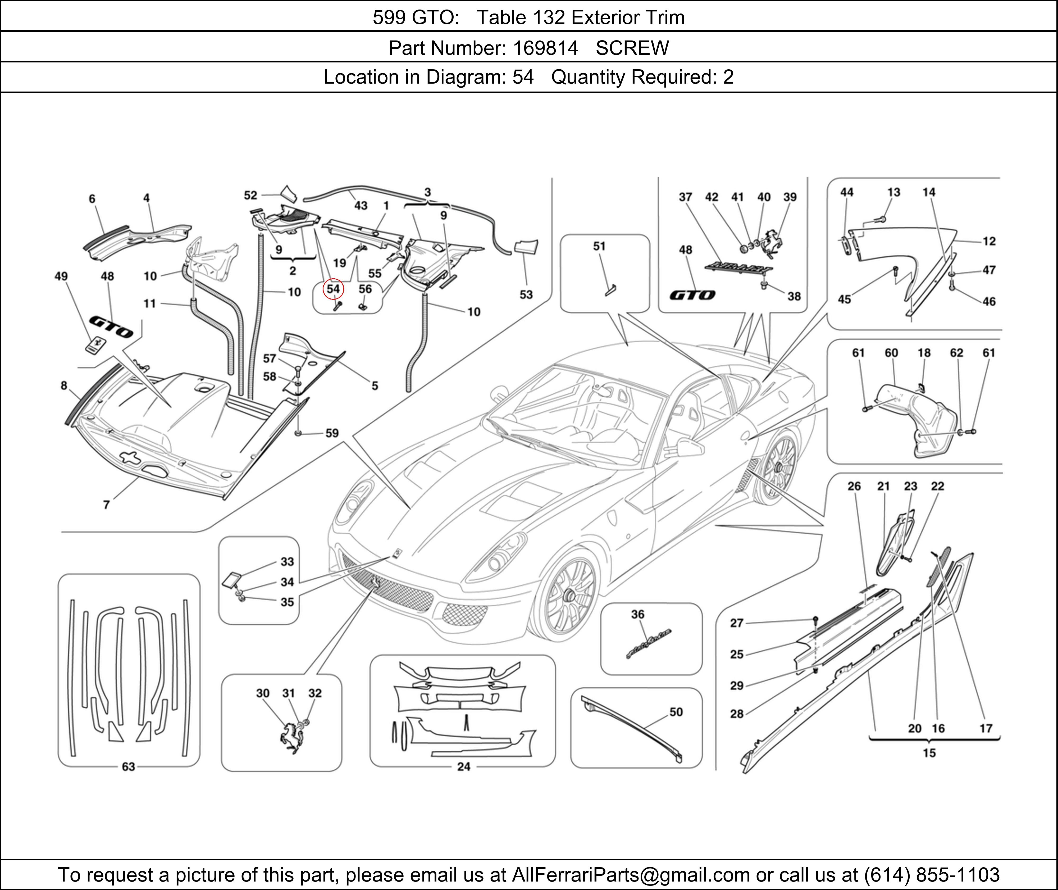 Ferrari Part 169814