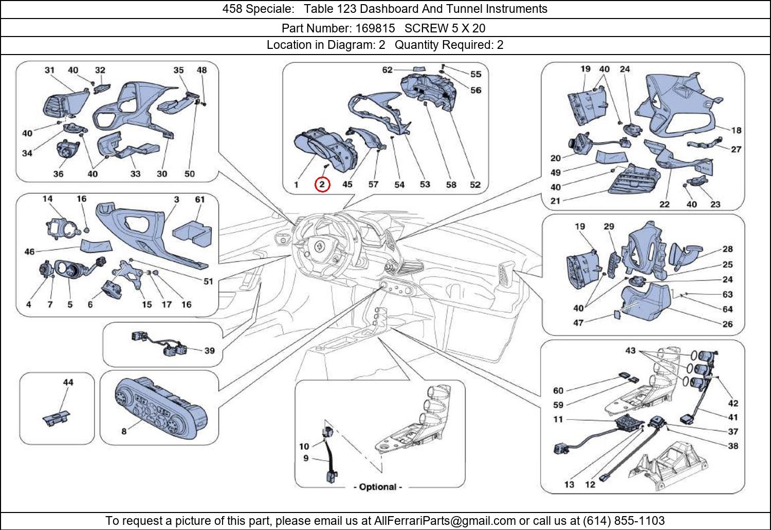 Ferrari Part 169815