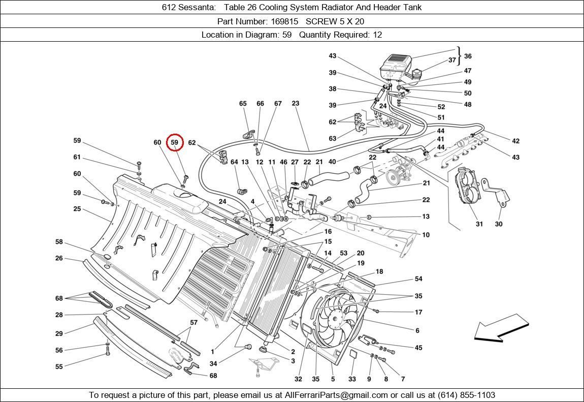 Ferrari Part 169815